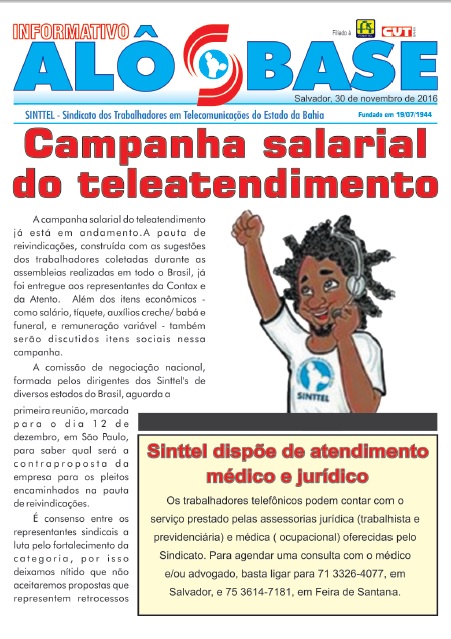 Campanha salarial do teleatendimento 